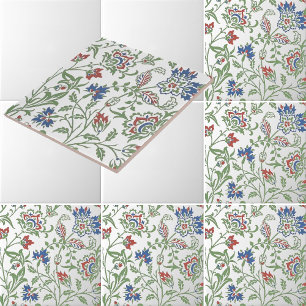 William Morris Vintage Brentwood Pattern Ceramic Tile