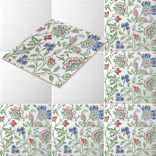 William Morris Vintage Brentwood Pattern Ceramic Tile (Creator Uploaded)