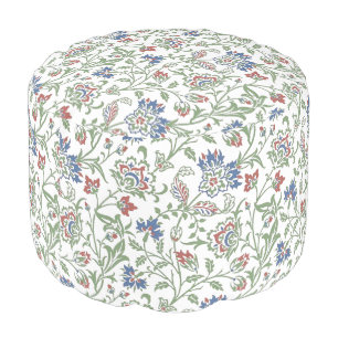 William Morris Vintage Brentwood Pattern Pouf