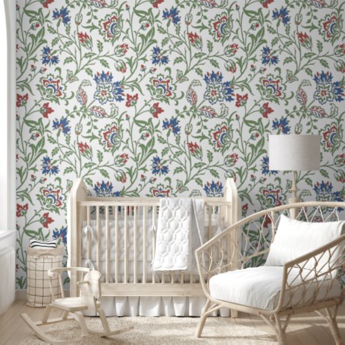 William Morris Vintage Brentwood Pattern Wallpaper