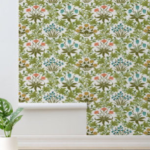 William Morris Vintage Celandine Pattern Wallpaper