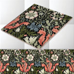 William Morris Vintage Compton Floral Pattern Ceramic Tile<br><div class="desc">This is a digitally enhanced print derived from an antique Compton floral pattern design by the company founded by William Morris. William Morris was a Victorian era poet, novelist, textile designer and an important figure of the British Arts and Crafts Movement. His designs had a medieval-inspired aesthetic and respect for...</div>