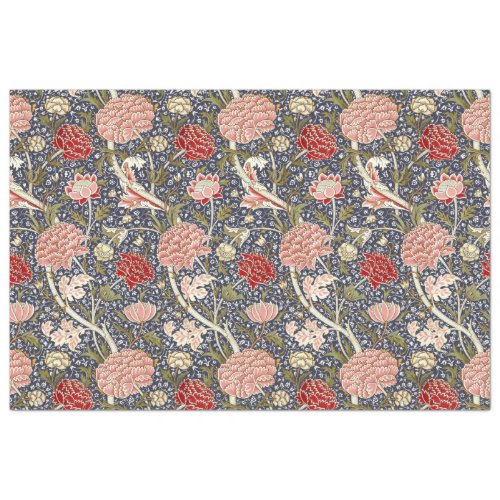 William Morris Vintage Cray Floral Pattern Tissue Paper