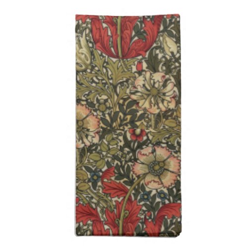 William Morris Vintage Elegant Floral Pattern  Cloth Napkin