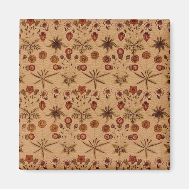 William Morris Vintage Fabric Art Magnets 29 (Front)