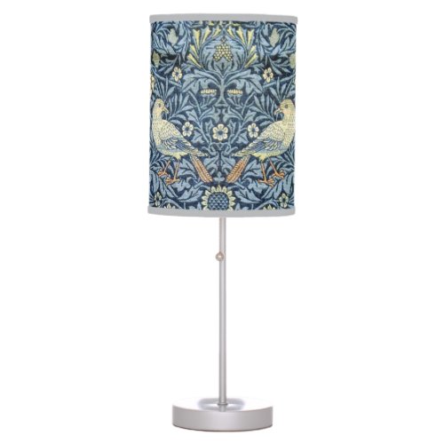 William Morris Vintage Floral Bird Table Lamp