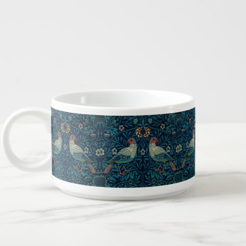 William Morris Vintage Floral Birds Bowl