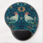 William Morris - Vintage Floral Birds Gel Mouse Pad<br><div class="desc">William Morris's work "Birds" features an enchanting pattern of various birds perched among intricate foliage and flowers. The design showcases a rich palette of colors, highlighting the elegance of nature through detailed craftsmanship. The birds, each uniquely styled, convey a sense of harmony and tranquility, typical of Morris's commitment to natural...</div>