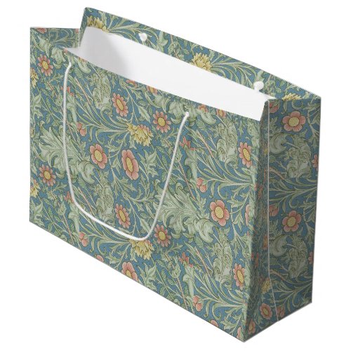 William Morris Vintage Floral Double Bough Large Gift Bag