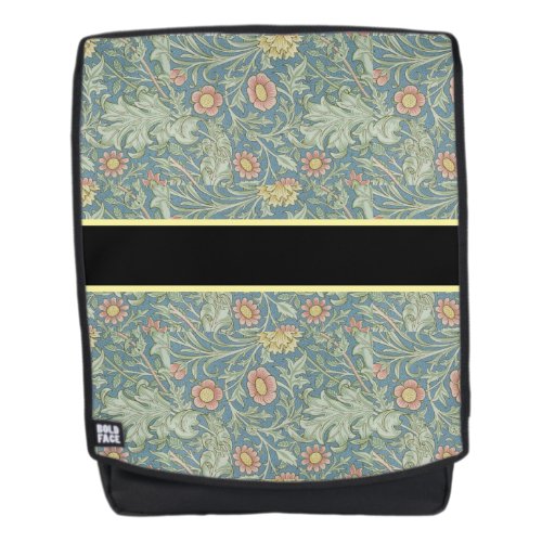 William Morris Vintage Floral Double Boughs Backpack