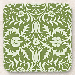 William Morris, Vintage Floral Pattern, Beverage Coaster
