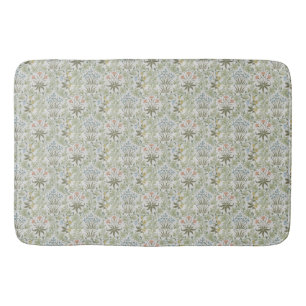 William Morris Vintage Floral Pink Celandine Bath Mat