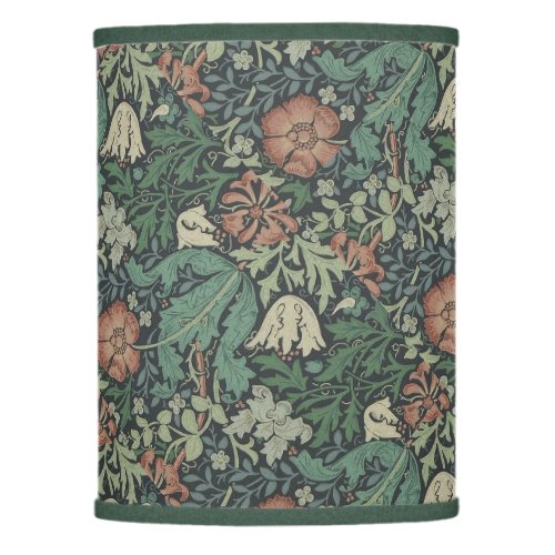 William Morris Vintage Floral Pink Green Compton   Lamp Shade