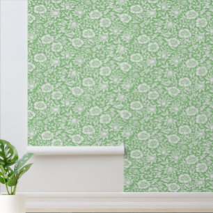 William Morris Vintage Floral Serpentine Pattern Wallpaper