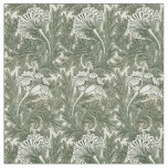 William Morris Vintage Floral Tulip Pattern Fabric
