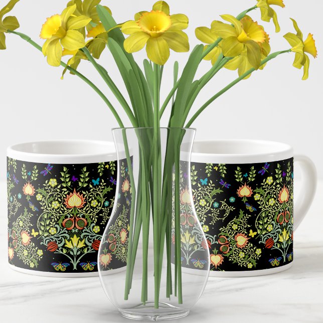 William Morris Vintage Flowers Espresso Cup (Creator Uploaded)