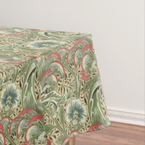  William Morris Vintage Flowers Floral Pattern Tablecloth
