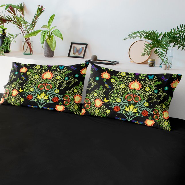 William Morris Vintage Flowers Pillow Case (Creator Uploaded)