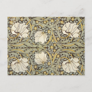 William Morris Vintage Flowers Postcard