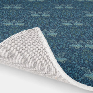 William Morris Vintage Foliage Blue Rug