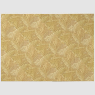 William Morris Vintage Foliage Gold Pattern Tissue Paper