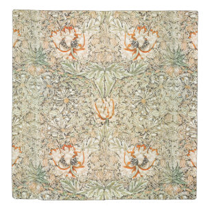 William *Morris Vintage Honeysuckle Botanical Duvet Cover