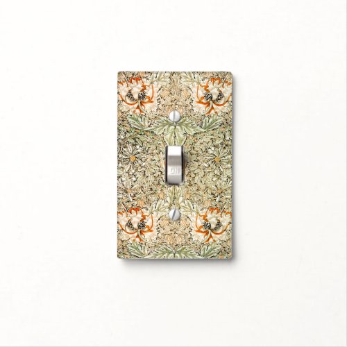 William  Morris Vintage Honeysuckle Floral Light Switch Cover