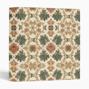 William Morris vintage Honeysuckle Floral Pattern 3 Ring Binder