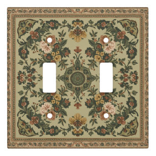 William Morris vintage Honeysuckle Floral Pattern Light Switch Cover