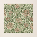 William Morris Vintage Honeysuckle Pattern Scarf<br><div class="desc">This is a digitally enhanced print derived from an antique 1883 block printed Honeysuckle floral pattern designed by William Morris. William Morris was a Victorian era poet, novelist, textile designer and an important figure of the British Arts and Crafts Movement. His designs had a medieval-inspired aesthetic and respect for hand-craftsmanship...</div>