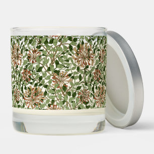 William Morris Vintage Honeysuckle Pattern Scented Candle