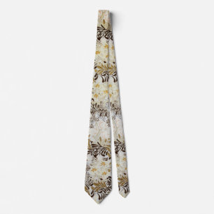 William Morris Vintage Hyacinth Floral Art Nouveau Neck Tie