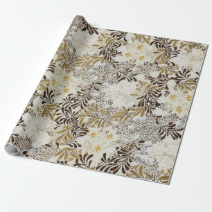 William Morris Vintage Hyacinth Floral Art Nouveau Wrapping Paper