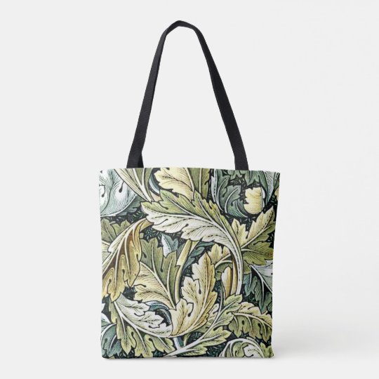 William Morris vintage pattern, Acanthus Tote Bag | Zazzle.com
