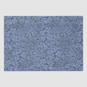 William Morris Vintage Pattern Bird and Anemone Tissue Paper