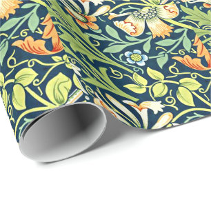 William Morris vintage pattern, Compton Wrapping Paper