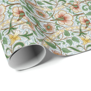 William Morris vintage pattern, Daffodil Wrapping Paper