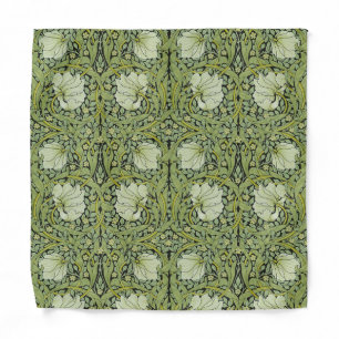 William Morris Vintage Pimpernel Floral Pattern Bandana