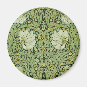 William Morris Vintage Pimpernel Floral Pattern Magnet