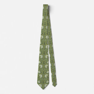 William Morris Vintage Pimpernel Floral Pattern Neck Tie