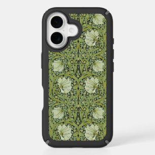William Morris Vintage Pimpernel Floral Pattern iPhone 16 Case