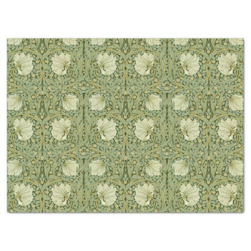 William Morris Vintage Pimpernel Floral Pattern Tissue Paper