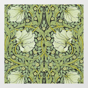 William Morris Vintage Pimpernel Floral Pattern Window Cling