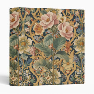 William Morris vintage Pimpernel Pre-Raphaelite 3 Ring Binder