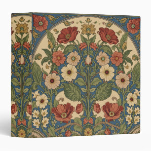 William Morris vintage Pimpernel Pre-Raphaelite 3 Ring Binder