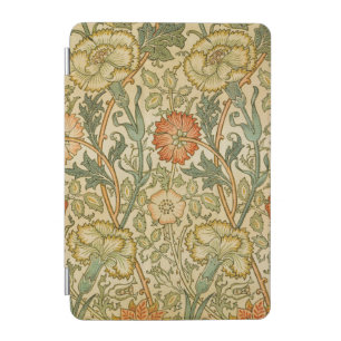 William Morris Vintage Pink and Rose Pattern iPad Mini Cover