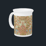 William Morris Vintage Pink Blue White Green Beverage Pitcher<br><div class="desc">William Morris Vintage Pink Blue White Green Beverage Pitcher - This product boasts a pretty floral wallpaper pattern created by well-known 19th-century British textile designer and manufacturer William Morris (1834-1896).</div>