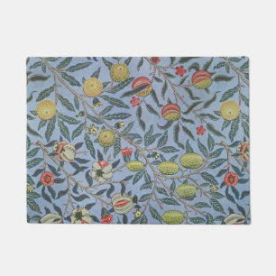 William Morris Vintage Pomegranate Fruit Pattern Doormat
