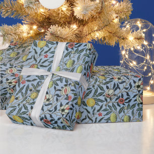 William Morris Vintage Pomegranate Fruit Pattern Wrapping Paper