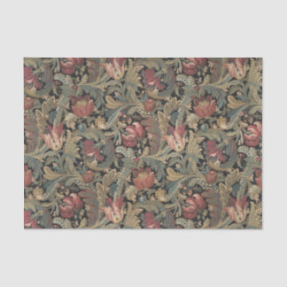 William Morris Vintage Retro Flower Pattern Tissue Paper